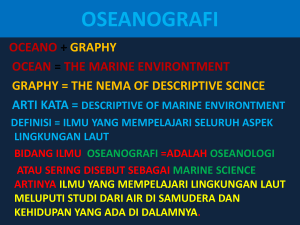 Oseanografi