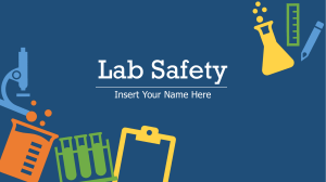 Lab Safety template