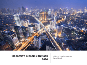 Indonesia Macroeconomic Outlook 2020
