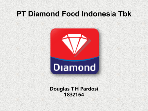 PT Diamond Food Indonesia Tbk