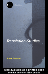 translation studies-Susan Bassnett