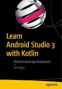 Learn Android Studio 3 with Kotlin  Efficient Android App Development ( PDFDrive )