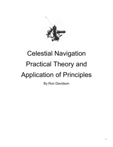 Celestial Navigation Book