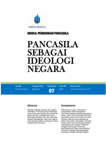 M 5(Pancasila sbg Ideologi Negara)