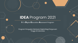 IDEA Program 2021