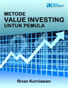 [E-Book] Metode Value Investing Untuk Pemula