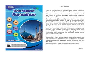 Buku Kegiatan Ramadhan Siswa (Websiteedukasi.com)