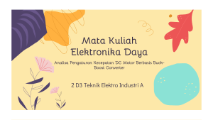 1303191016 Fitri Dewi Annisa PROJECT UAS ELEKTRONIKA DAYA