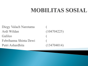 mobilitas sosial