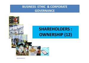 shareholders : ownership (12)