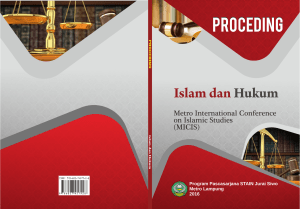 Proceding Islam dan Hukum