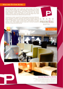 master compro - Grand Prioritas Hotel happy to welcome you