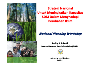 National Planning Workshop