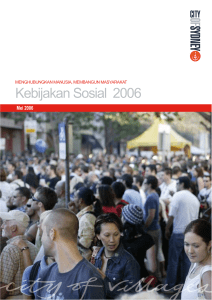 Social Policy 2006 - Indonesian