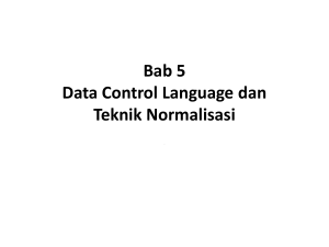 BAB+5+DCL+dan+Normalisasi