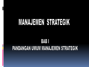 manajemen strategik - Repository UNIKAMA