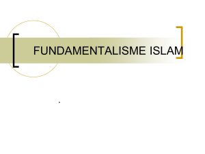 fundamentalisme islam