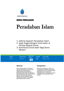 Modul Pendidikan Agama Islam [TM3]