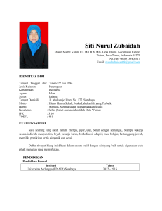 Siti Nurul Zubaidah