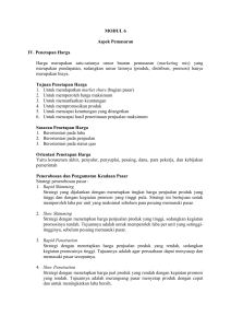 MODUL 6 PdK (Aspek Pemasaran)