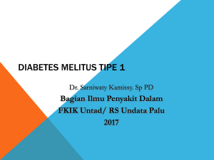 Diabetes Melitus tipe 1