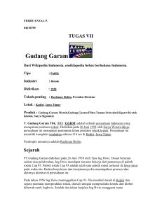 Gudang Garam - Directory UMM