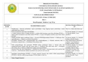 PROGRAM STUDI FISIKA UNIVERSITAS MUHAMMADIYAH RIAU