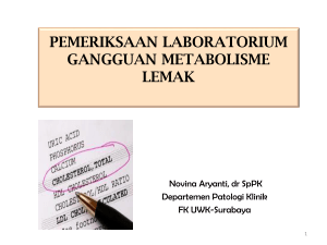 metabolisme lipid