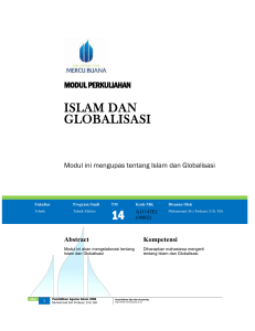 Modul Pendidikan Agama Islam [TM15].