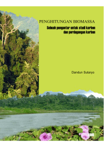 penghitungan karbon - Wetlands International Indonesia
