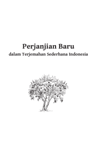 The New Testament in Terjemahan Sederhana Indonesia [ind]