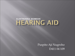 HEARING AID