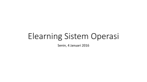 Elearning Sistem Operasi