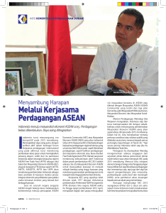 Melalui Kerjasama Perdagangan ASEAN
