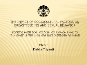 THE IMPACT OF SOCIOCULTURAL FACTORS ON
