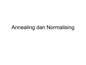 Annealing dan Normalising