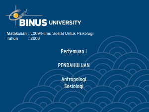 Title Goes Here - Binus Repository