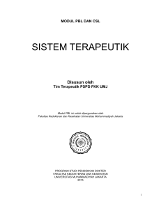 TERAPEUTIK 2015 MODUL PBL DAN CSL MAHASISWA - E