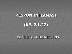 respon imun pada inflamasi akut