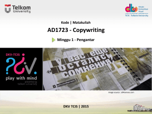 Copywriting - Telkom University