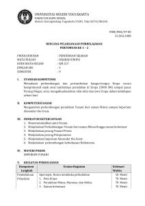 rpp+sejarah+eropa - Staff Site Universitas Negeri Yogyakarta