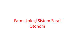 Farmakologi Sistem Saraf Otonom