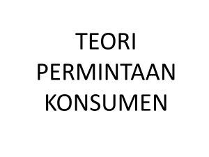 4. teori permintaan konsumen