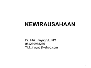 menumbuhkan jiwa kewirausahaan