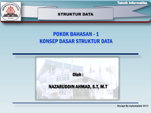 01. konsep dasar struktur data
