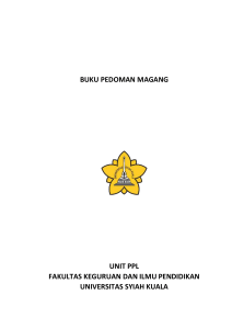 Buku Pedoman Magang I, II, III Update