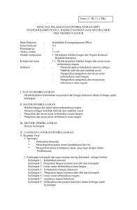 rencana pelaksanaan pembelajaran (rpp)