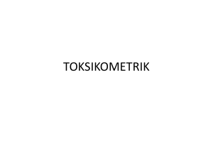 TOKSIKOMETRIK