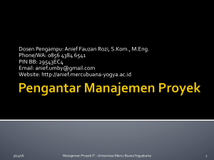 Anief Fauzan Rozi, S.Kom., M.Eng. Phone/WA