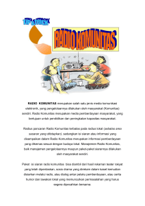 Radio Komunikasi